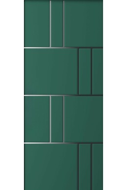Customized Aluminum panel for outdoor use model 4390 thickness 6/7 mm with aluminum inserts
